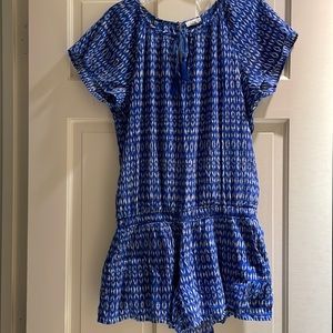Soft Joie blue romper